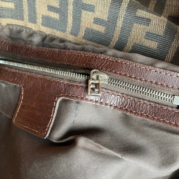 Authentic Fendi Mamma Baguette Zucca - Picture 7 of 10